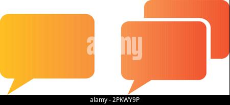 speech chat bubble discussion vector design Stock Vector