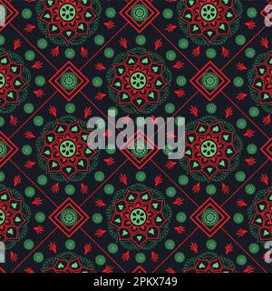 Pattern for textile graphic designs vectors Stock Vector