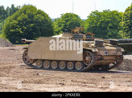 German Sturmgeschutz III Ausf G Stock Photo