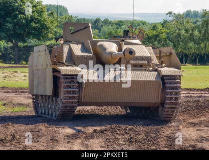 German Sturmgeschutz III Ausf G Stock Photo