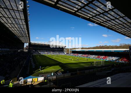 General view from the corner of the Jack Walker Stand during the Sky Bet Championship match at Ewood Park, Blackburn. Picture date: Friday April 7, 2023. Stock Photo