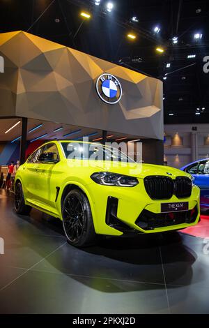 BMW X4 M on display at Bangkok International Motor Show 2023 on March 21, 2023 in Nonthaburi, Thailand. Stock Photo