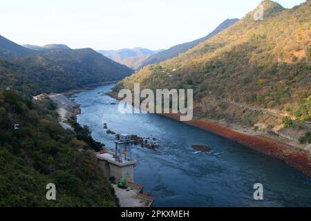 Kariba Dam, Zambezi, Lake Kariba, Zambia Stock Photo