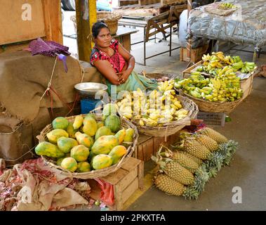 Fruit, weekly market market, Colombo, Sri Lanka Stock Photo