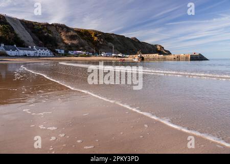 Morfa Nefyn on the Llyn Peninsula, North Wales coast Stock Photo