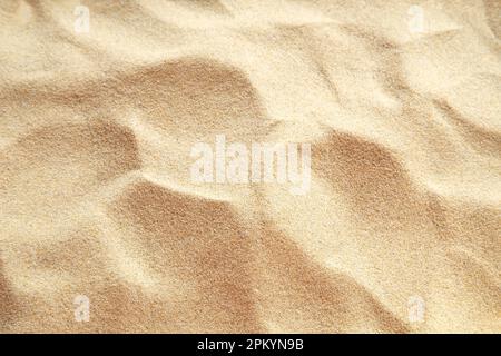 Beach sand background Stock Photo