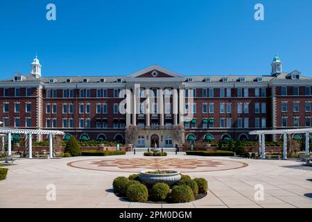 USA Hyde Park New York CIA Culinary Institute of America school for chefs and cooking college exterior Stock Photo