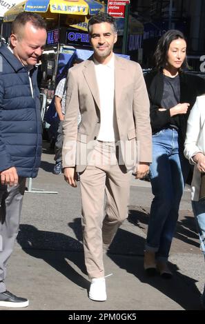 New York, NY, USA. 10th Apr, 2023. Ramon Rodriguez seen at Good Morning America promoting the new season of Will Trent on April 10, 2023 in New York City. Credit: Rw/Media Punch/Alamy Live News Stock Photo