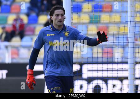 Como, Italy. 4th Feb 2023. Match ball during the Italian Serie B football  match between Calcio Como and Frosinone Calcio on 4 of February 2023 at  stadio Giuseppe Senigallia in Como, Italy.