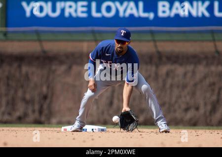 CHICAGO, IL - APRIL 09: Texas Rangers pitching coach Mike Maddux