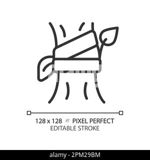 Grafting linear icon Stock Vector