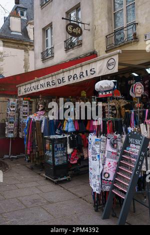 Boz Souvenirs store in Paris, France. March 24, 2023. Stock Photo