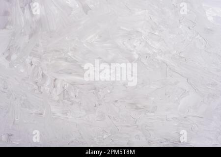 Gray concrete background. Top view, flat lay. Stock Photo