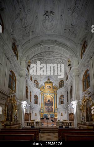 Court Chapel (Hofkapelle), Residenz royal palace, Munich, Bavaria, Germany Stock Photo