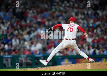 Philadelphia Phillies' Connor Brogdon plays during a baseball game,  Thursday, Aug. 11, 2022, in Philadelphia. (AP Photo/Matt Slocum Stock Photo  - Alamy