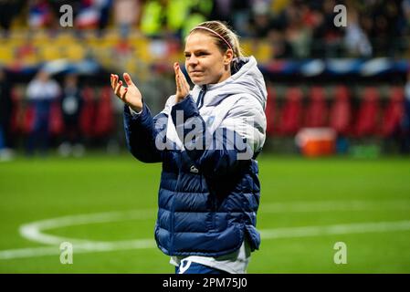 April 11, 2023, Rome, France: Simi Awujo of Canada during the Women's  Friendly football match between France and Canada on April 11, 2023 at  Marie-Marvingt stadium in Le Mans, France - Photo