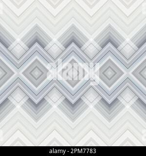 Seamless pattern tile for fashion fabric print, abstract futuristic geometric design. Futuristic technology background. Striped pattern on abstract ba Stock Vector