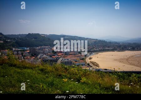 Laredo city aerial view in Cantabria, Spain Stock Photo