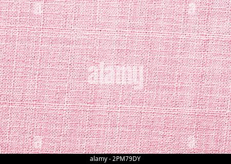 light fabric texture as background, red cotton Stock Photo