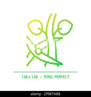 Pruning gradient linear vector icon Stock Vector
