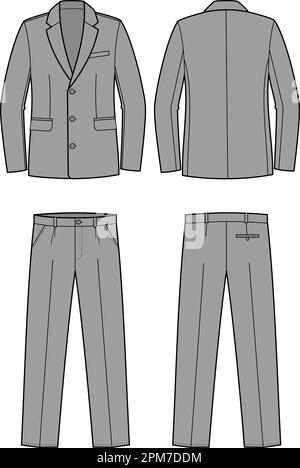 Set of mans business clothes Stock Vector Image & Art - Alamy