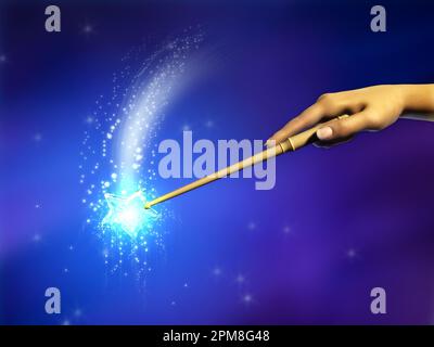 Mano femminile utilizzando una penna magica nera che si prepara a disegnare  e disegnare il concetto di mandala sul white paper vuoto Foto stock - Alamy