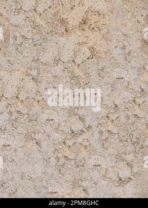 Textured, warm toned, natural marble stone surface and background Stock Photo
