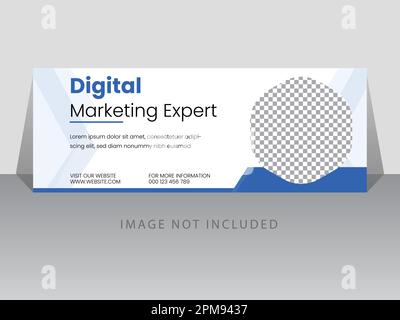 Digital Marketing Banner Design, Web Banner Stock Vector