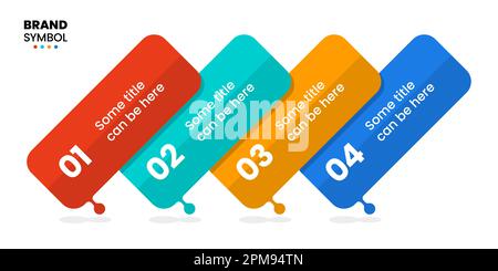 Infographic template with icons and 4 options or steps. Can be used for workflow layout, diagram, banner, webdesign. Vector illustration Stock Vector