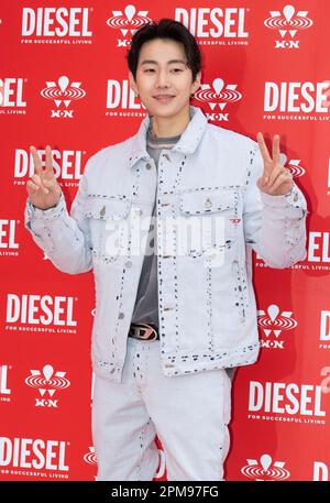 Seoul, South Korea. 12th Apr, 2023. South Korean rapper CL, member of ...