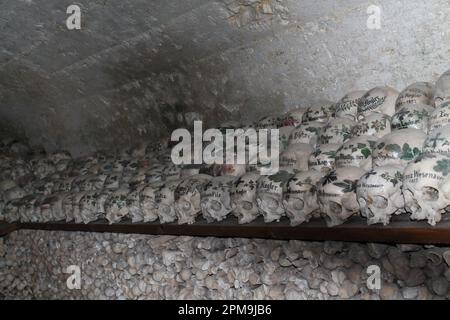 Beinhaus The Bone House Skulls Hallstatt Austria Stock Photo - Alamy