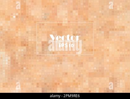 Top view of desert dunes or tropical seashore landscape. Wavy sand surface illustration. Realistic coastal beach texture. Summer background of natural Stock Vector