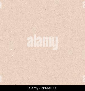 Beige or pale pink color kraft paper, seamless tileable texture Stock Photo