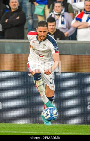 February 3, 2023, Modena, Italy: Modena, Italy, Alberto Braglia stadium,  February 03, 2023, Shady Oukhadda (Modena during Modena FC vs Cagliari  Calcio - Italian soccer Serie B match. (Credit Image: © Luca