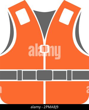 Life Jacket icon design illustration Stock Vector