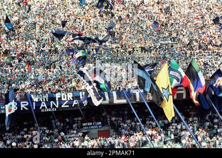 Italy ultras season 1988-89 Serie A - in the photo - inter