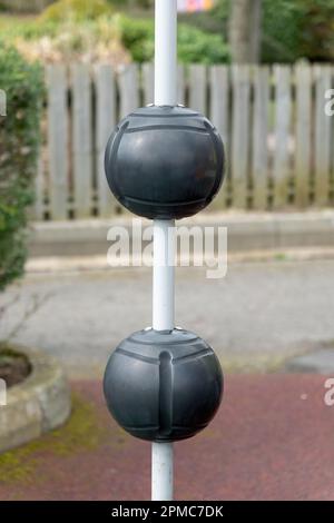 Images of objects found in a fairground and theme park in Yorkshire England Stock Photo