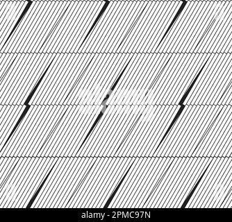 Flash Lines Seamless Pattern vector isolated wallpaper background white Stock Vector