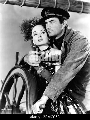 ANN BLYTH, GREGORY PECK, THE WORLD IN HIS ARMS, 1952 Stock Photo - Alamy
