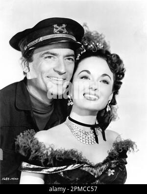 ANN BLYTH, GREGORY PECK, THE WORLD IN HIS ARMS, 1952 Stock Photo - Alamy