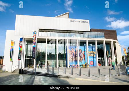 Marlowe Theatre, Canterbury, Kent, England, UK.  Architect:  Keith Williams. Stock Photo