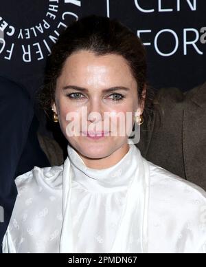 New York City, NY, 12/04/2023, attending the 10th Anniversary of 'The Americans' at The Paley Center for Media on April 12, 2023 in New York City, NY ©Steven Bergman/AFF-USA.COM Stock Photo