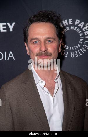 New York, New York, USA. 12th Apr, 2023. (NEW) &quot;The Americans&quot; FX Series 10th Anniversary Celebration. April 12, 2023, New York, New York, USA: Matthew Rhys attends &quot;The Americans&quot; FX series 10th anniversary celebration at Paley Center For Media on April 12, 2023 in New York City. (Credit Image: © M10s/TheNEWS2 via ZUMA Press Wire) EDITORIAL USAGE ONLY! Not for Commercial USAGE! Stock Photo