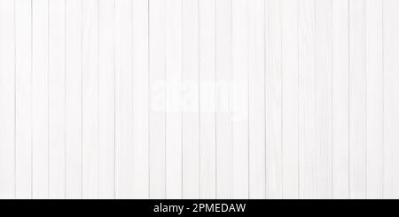 wooden boards painted with white paint. light wood texture background Stock Photo