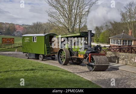 Invicta the horse on Invicta built steam engine Stock Photo - Alamy