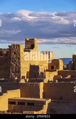 Morocco, province of Zagora, Draa Valley, Kasbah Ouled Othmane, part is transformed into accommodation Stock Photo