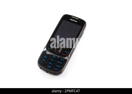 Nokia 6303 Classic mobile cell phone from 2008 Stock Photo