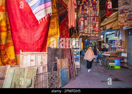 Morocco, Taroudant, souk in the medina Stock Photo