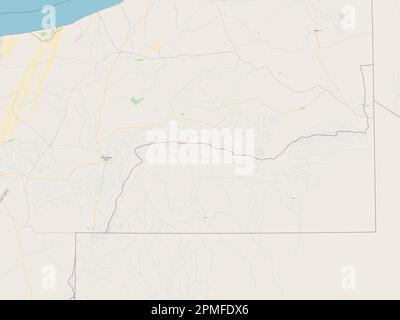 Semara Es Semara, province of Western Sahara. High resolution satellite map ...