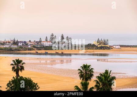 Morocco, province of Sidi Bennour, Oualidia, the lagoon Stock Photo